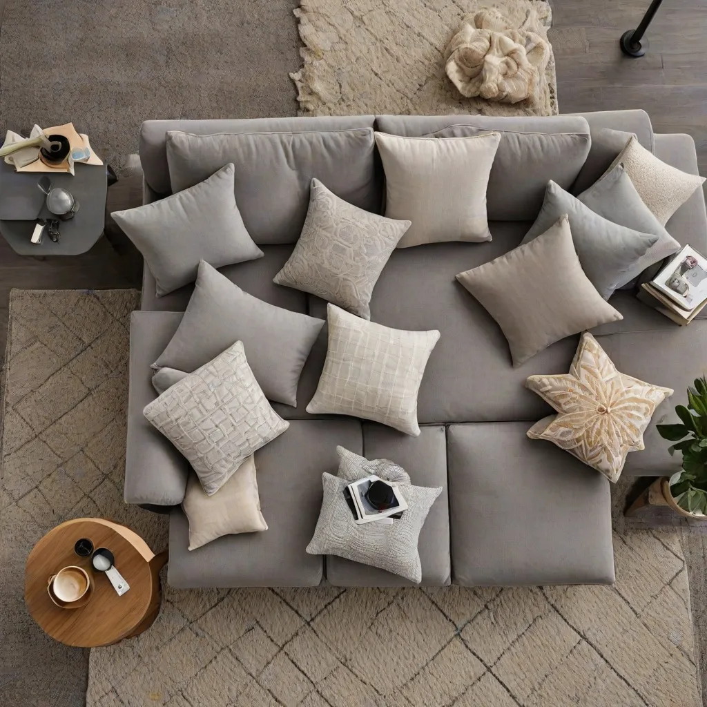 Jakie poduszki wybrać do szarej kanapy? Praktyczne porady