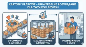 Karton klapowy - zastosowanie, rodzaje i wybór