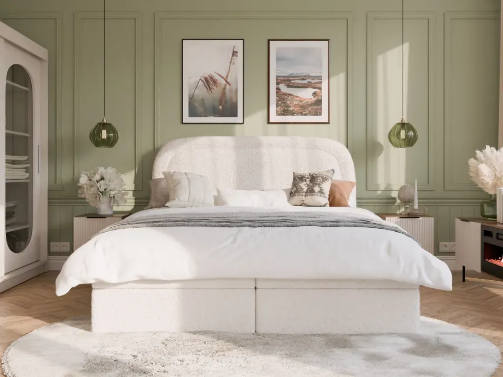 Wymarzona sypialnia z łóżkiem kontynentalnym, jak przygotować takie wnętrze?